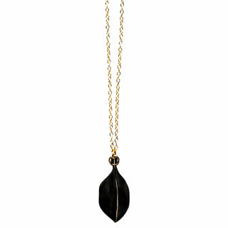 Julie Cohn Design-Black Ridge Leaf Pendant
