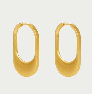 Dean Davidson Crosby Hinged Hoops-Gold