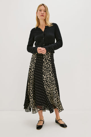 Rails Felina Skirt-Daisy Dot Combo