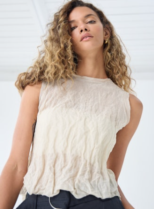 Autumn Cashmere Crushed Silk Tank-Elevated Everyday Essential