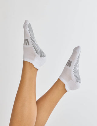 Lucky Honey The Ankle Grip Sock-Black