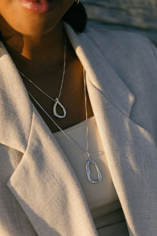 Rebekah J. Designs Baja Necklace-Silver