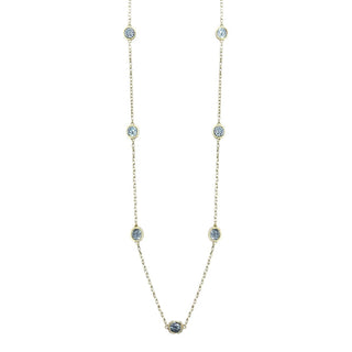 Mini Gold Pavia Station Necklace