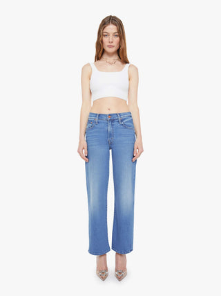 Mother The Mid Rise Rambler Zip Ankle-Piece by Piece