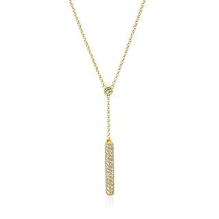 Gold Colette Lariat Necklace