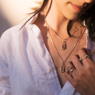 Rebekah J. Designs Drift Necklace- Your Everyday Piece