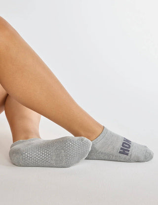 Lucky Honey The Ankle Grip Sock-Black