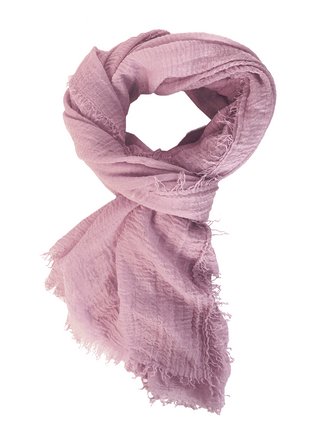 Rubyzaar Boho Scarf - Mauve