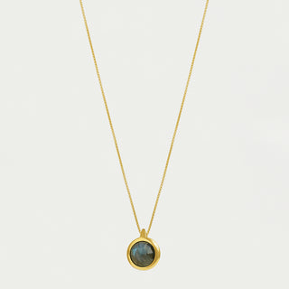 Dean Davidson Ipanema Gemstone Pendant Necklace-Moonstone, Labradorite and Gold
