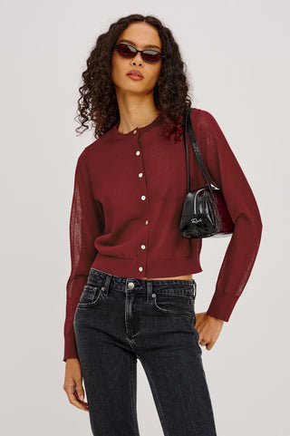 Rails Lakelyn Cardigan-Crimson