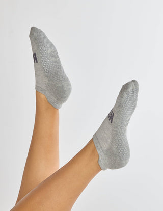 Lucky Honey The Ankle Grip Sock-Black