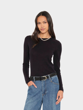 Xirena Crewe Sweater-Brazil Nut or Black