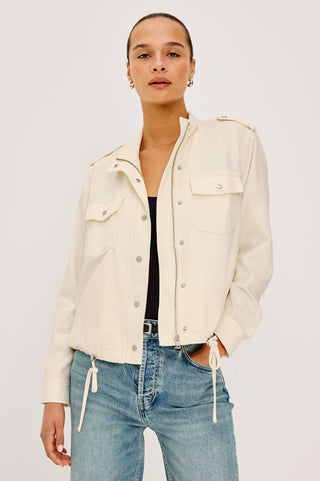 Rails Collins Jacket-Ivory