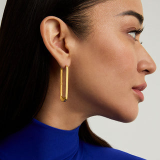 Dean Davidson Crosby Drop Hoops-Gold