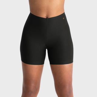 Evelyn & Bobbie Longline Slip Short Black or Himalayan Salt