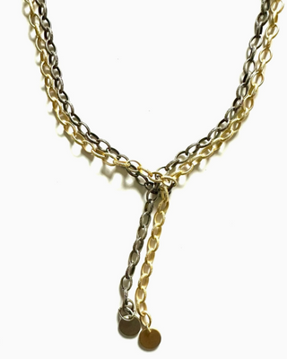Lj Sonder Element Necklace-Mixed Metal