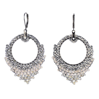 Millianna Millianna Tiny Tulip Earrings-Champagne or Silver