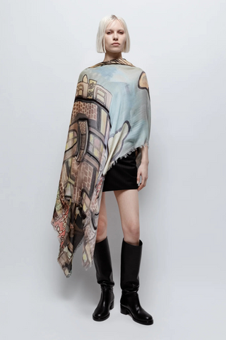 Talking Walls Ela Block Party Scarf