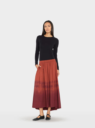 Xirena Gwen Skirt-Copper Brown