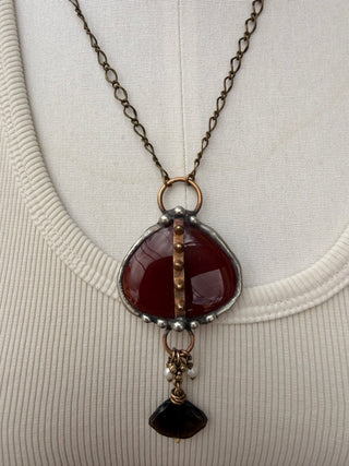 Mikal Winn One of A Kind Carnelian Necklace
