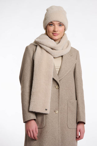 Rino & Pelle Leah Knitted Scarf-Stone