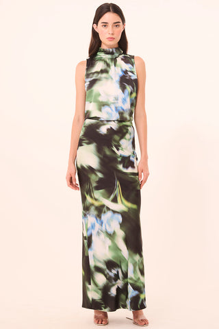 Misa Luka Top - Blurred Casablanca Lily