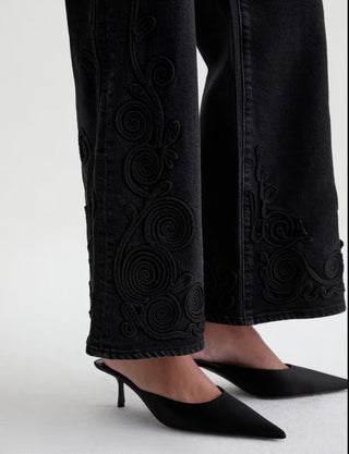 AG Saige Wide Leg Jeans - BeBop
