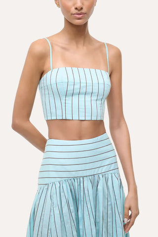 Staud Federico Tank-Pool Stripe