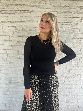 Rails Lovisa Top-Black