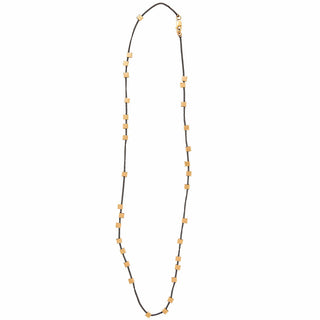 Julie Cohn Design-Bertoia Two Tone Necklace