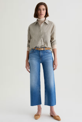 AG Saige Wide Leg Crop-13 Years Allure