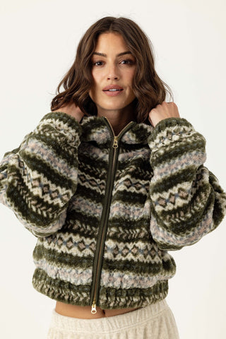 We Are Sundays Bodie Jacket-Forest Green