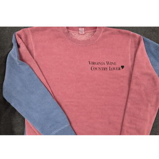 Virginia Wine Lover Sweatshirt