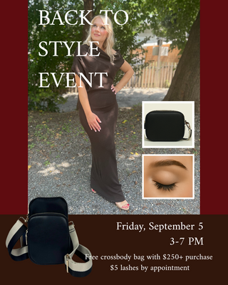 Back to Style: Lash Appointment (30 minutes)