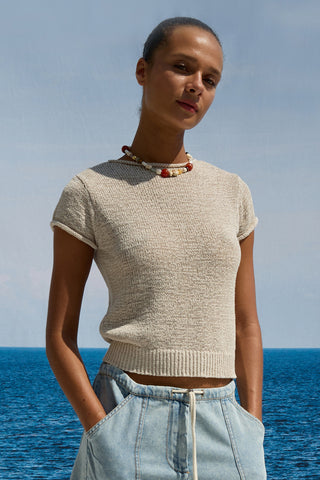Rails Cady Knit Top-Stone