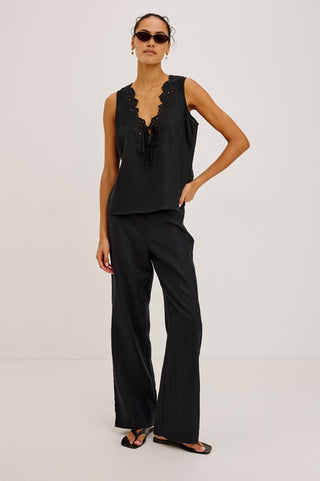 Rails Cornelia Top-Black