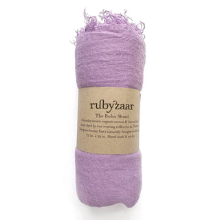 Rubyzaar Boho Scarf - Lavender