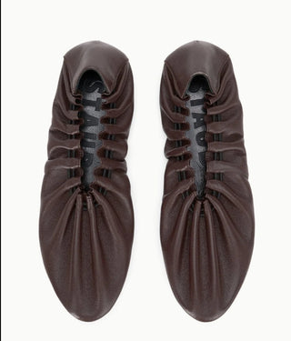 Staud Rue Flat-Espresso