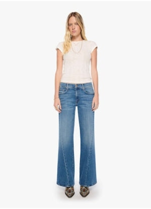 Mother Denim Lil Mr. Sidestepper Twist Sneak-Strike it Rich