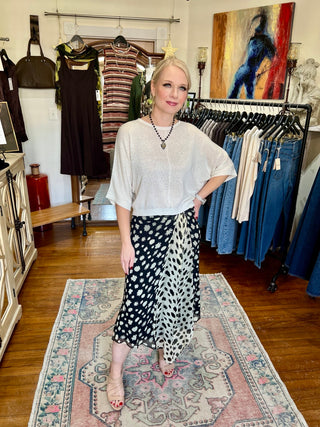 Autumn Cashmere Batwing Boatneck Sweater-Muslin