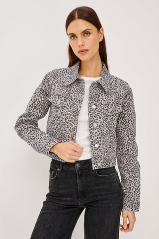 Rails Brea Coat-Ecru Cheetah