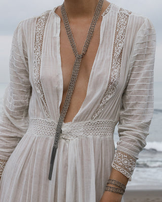 Marie Laure Chamorel Necklace-Ruthenium