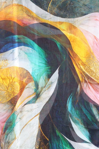 Dupetta Designs Legacy Abstract Silk Scarf