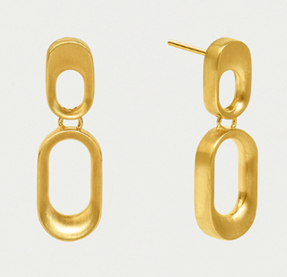 Dean Davidson Manhatten Mini Bleeker Drop Earrings-Gold