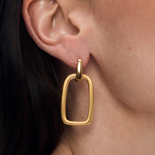 Dean Davidson Montecito Drop Hoops-Gold