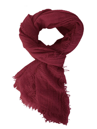 Rubyzaar Boho Scarf - Crimson