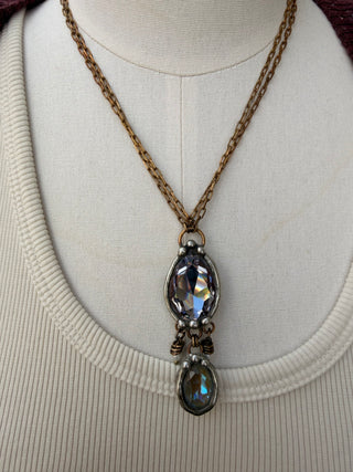 Mikal Winn One of A Kind Swarovski Crystal Necklace