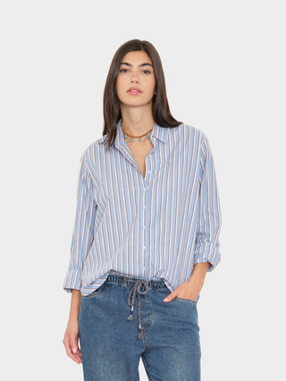 Xirena Beau Shirt--Blue Cedar