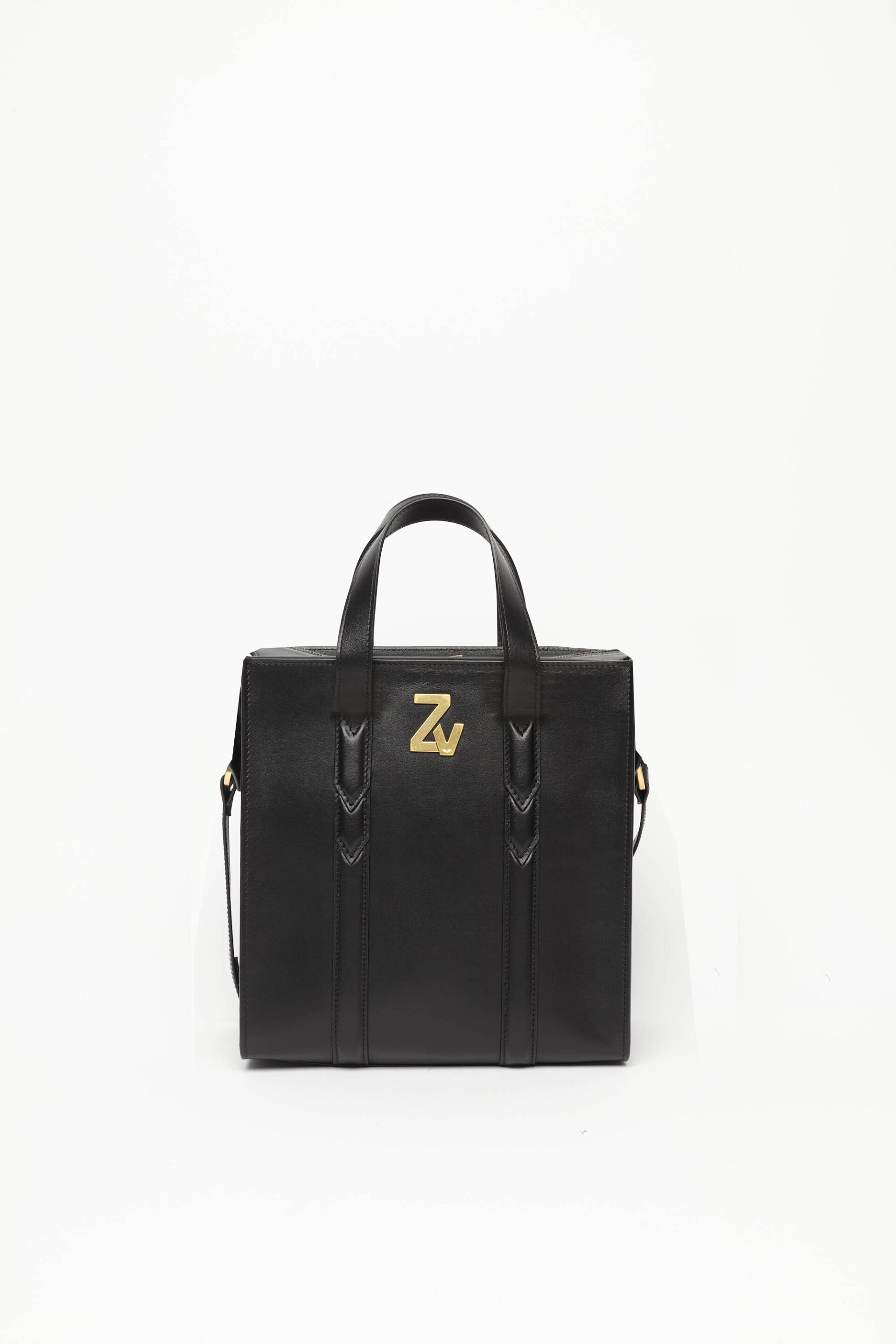 Zv Initiale Le Mini Hobo Bag - Zadig & Voltaire - Black - Leather